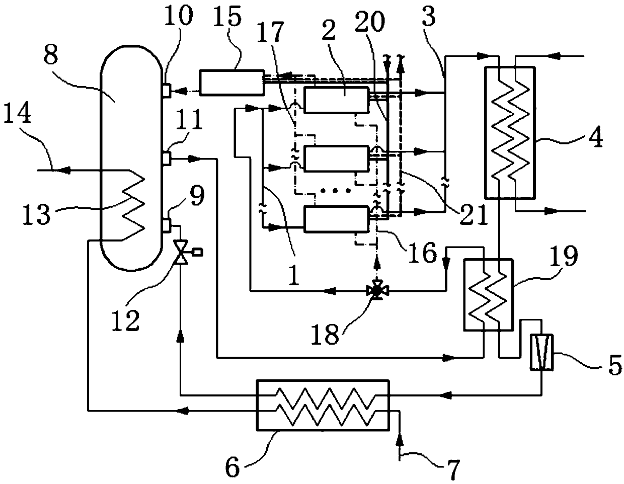 A Gas Refrigeration System Based on Heat Runaway Effect