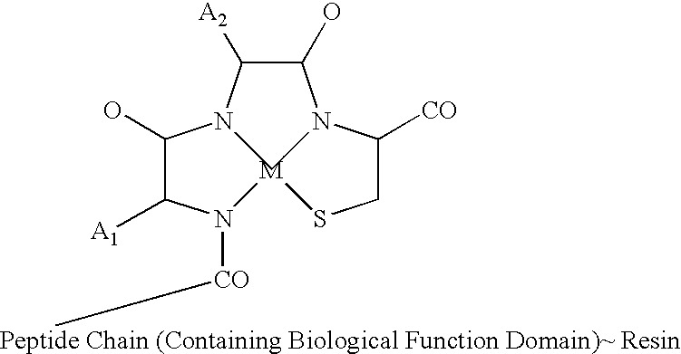 Melanocortin metallopeptide constructs, combinatorial libraries and applications