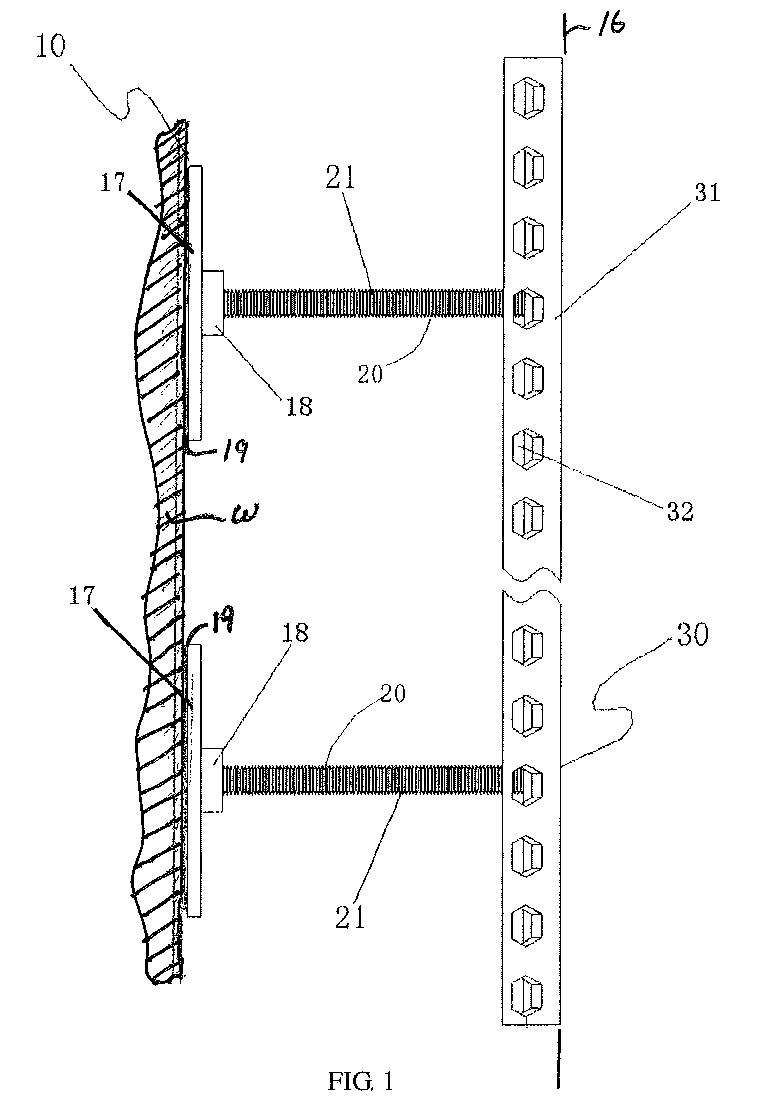 Method for plastering construction in architectural decoration