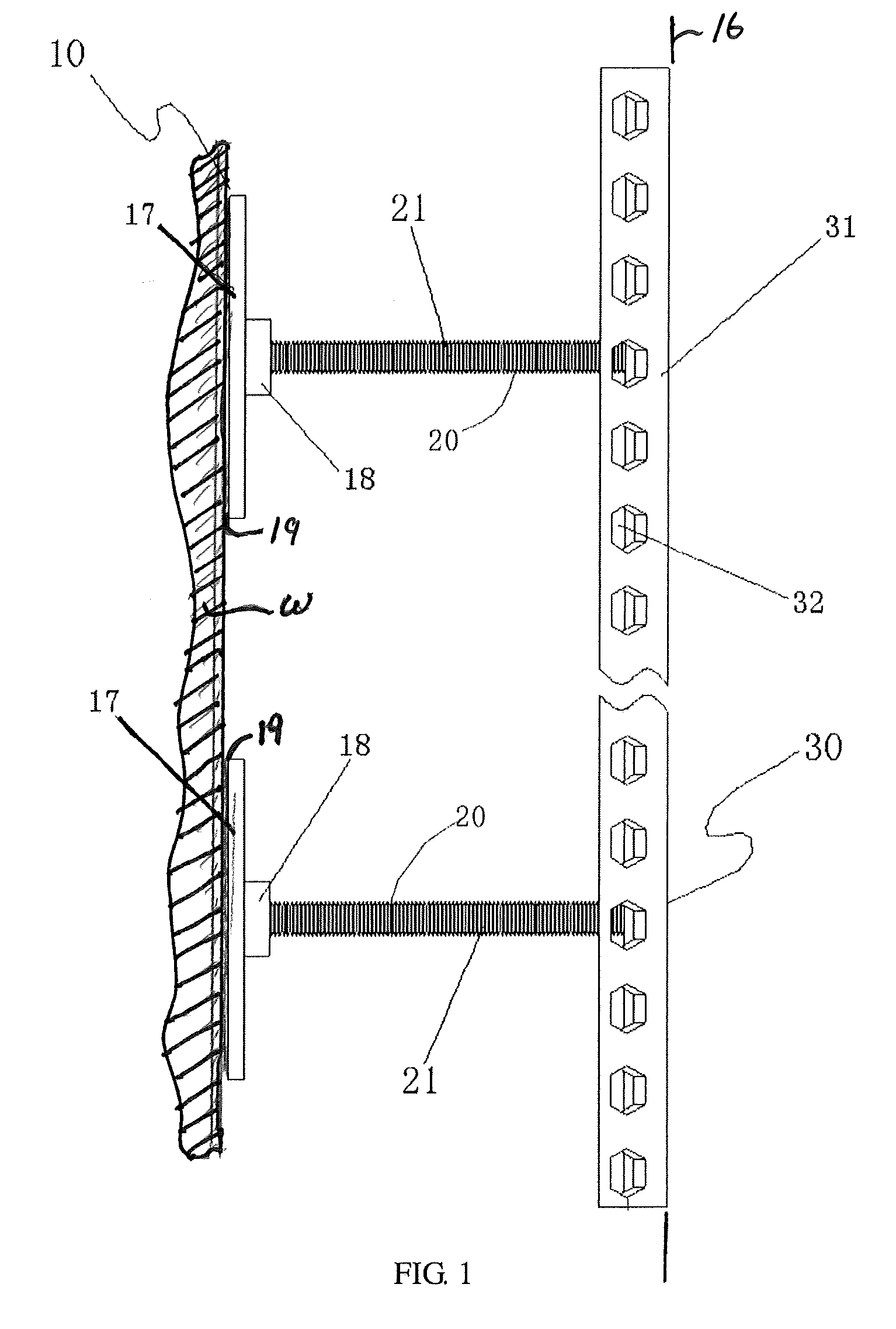 Method for plastering construction in architectural decoration