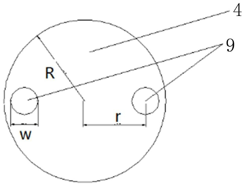 A connection device for dissimilar materials based on multi-leg connectors