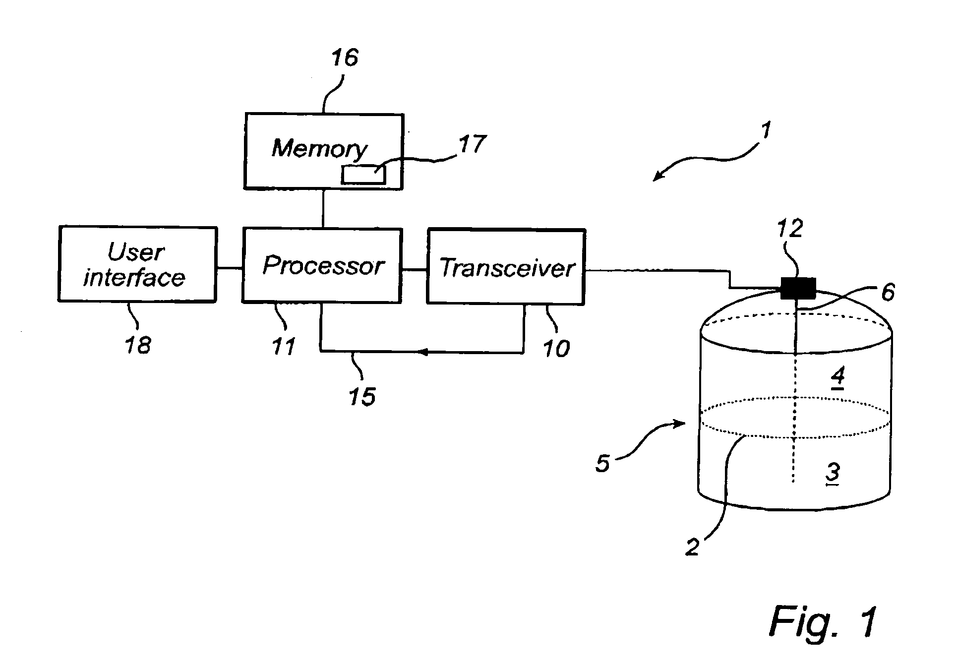 Radar level gauge with variable transmission power