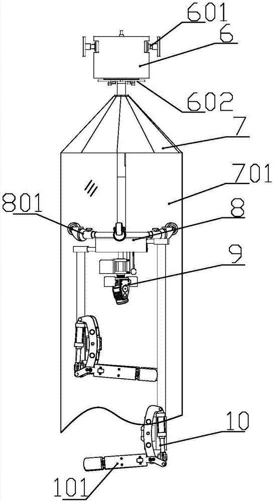 Intelligent holographic deep well rescue system