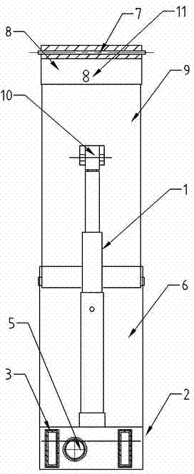 Improved soft rock roadway integral tunneling protection support