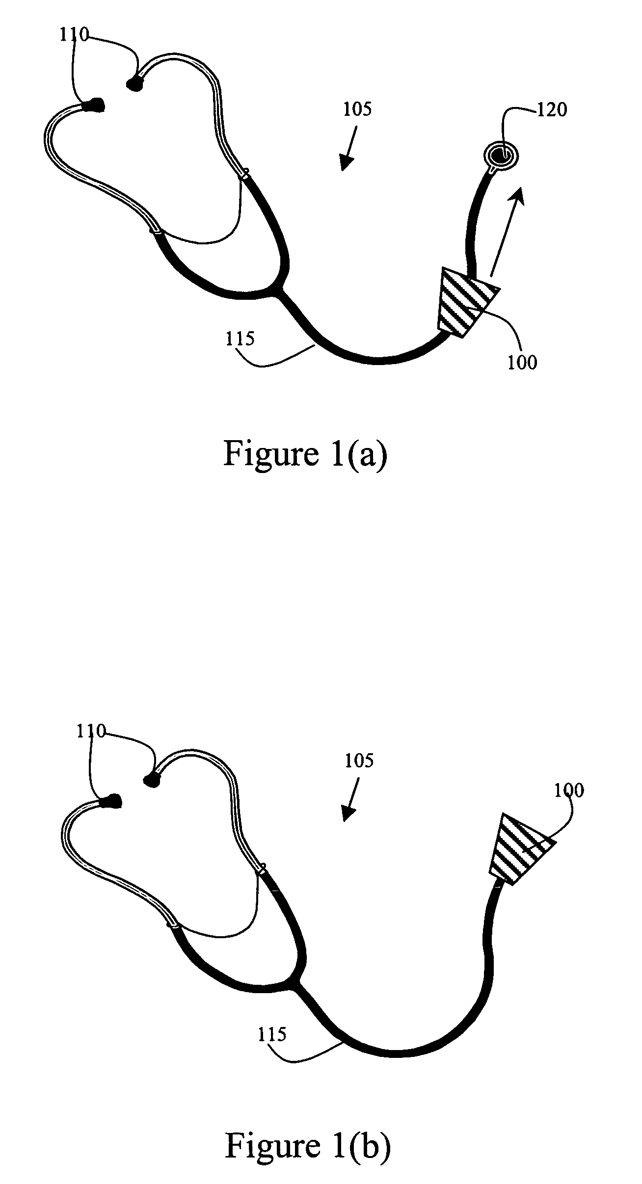 Wearable stethoscope sanitizing device