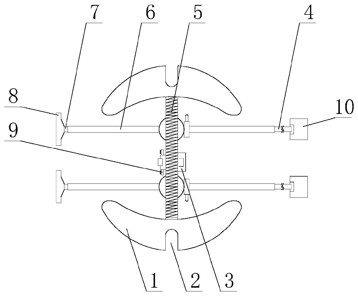 Tissue retractor apparatus for oral operation use