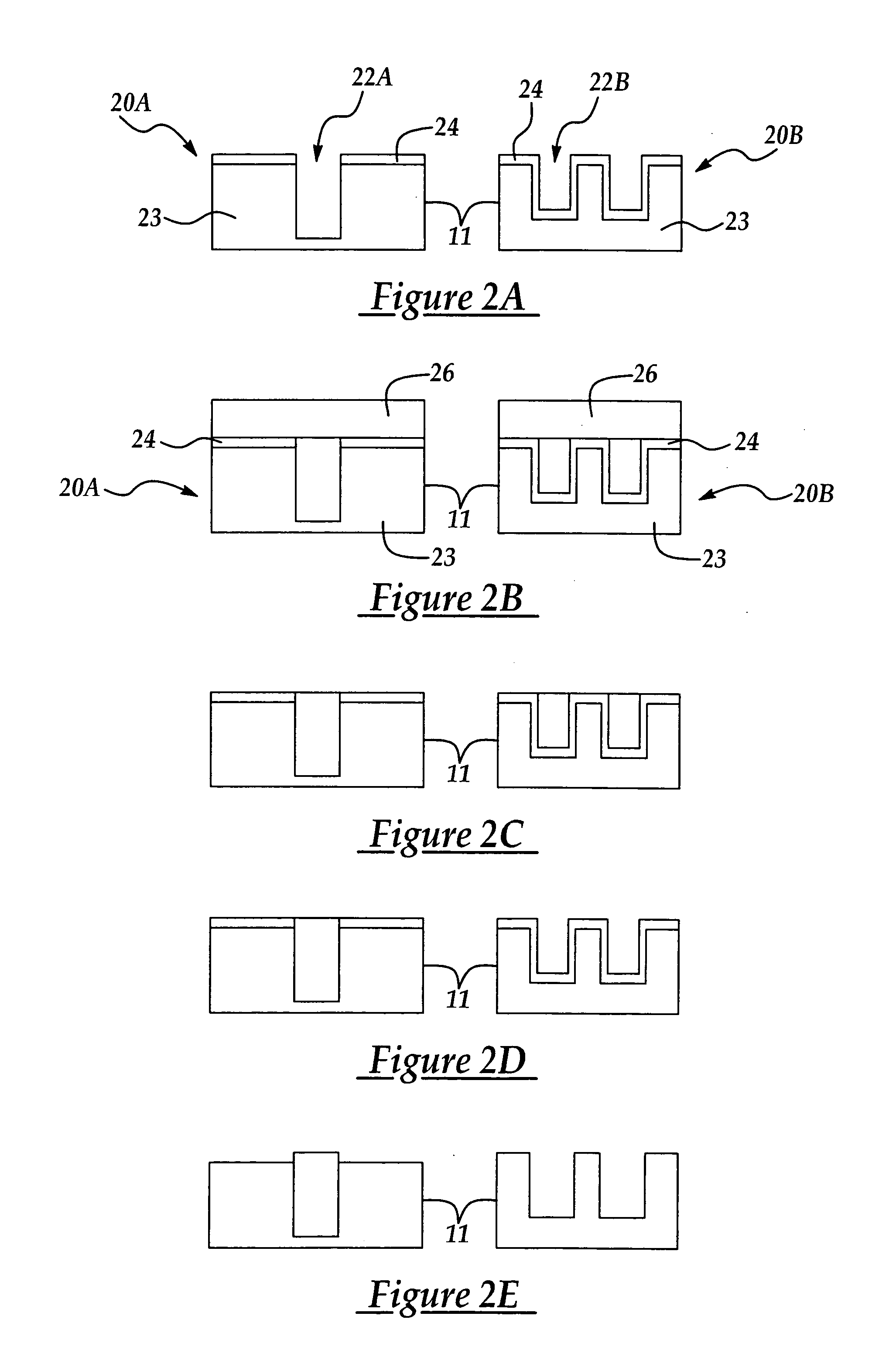 Micro-etching method to replicate alignment marks for semiconductor wafer photolithography