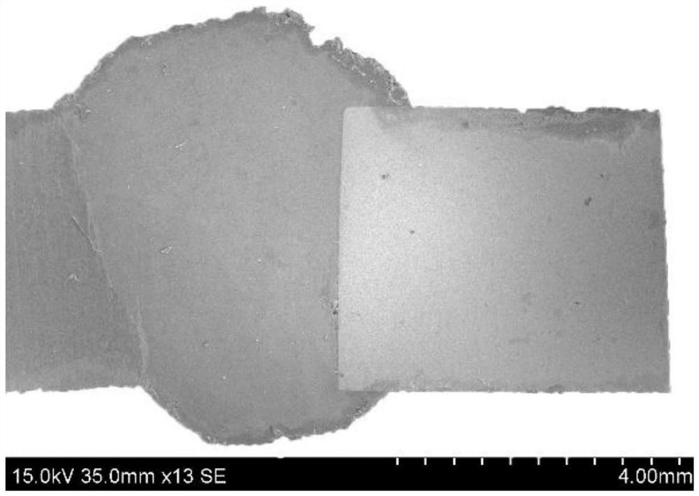 Cu/INVAR/Ni composite brazing filler metal for heterogeneous connection of hard alloy and steel and laser welding and brazing process thereof