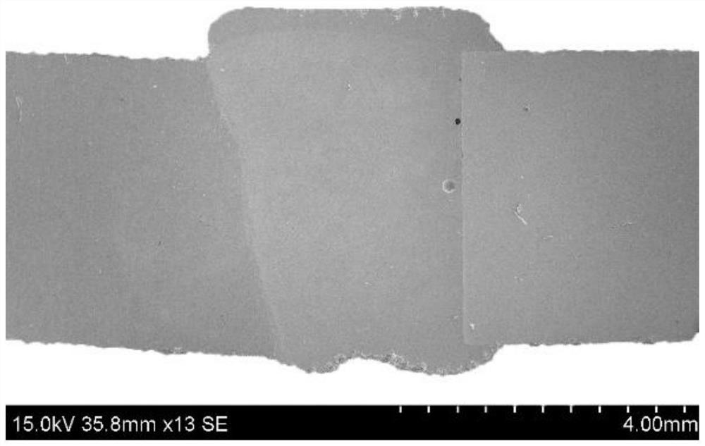 Cu/INVAR/Ni composite brazing filler metal for heterogeneous connection of hard alloy and steel and laser welding and brazing process thereof