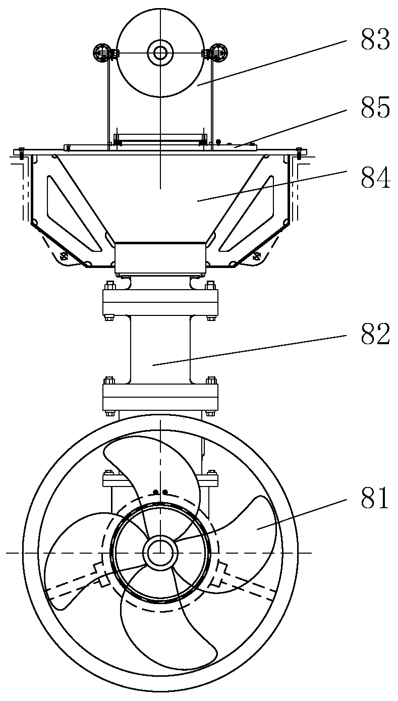 Manufacturing method for conical box body structural member