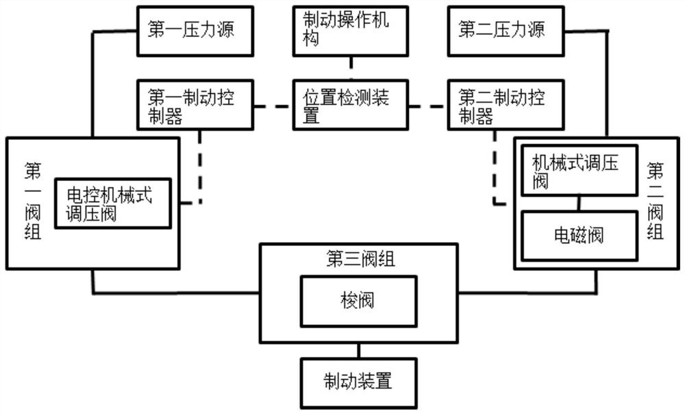 Vehicle braking system and vehicle braking system control method