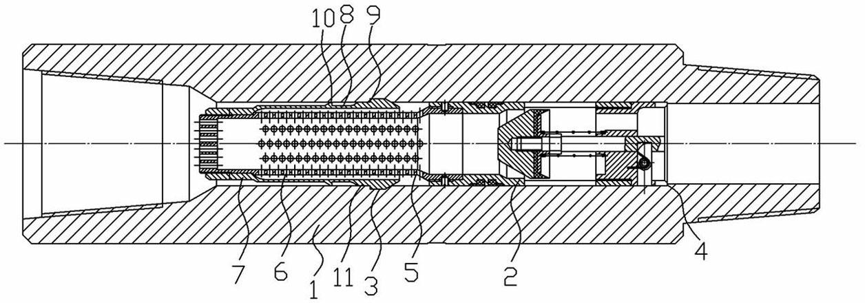 Removable anti-blocking safety valve and special fishing tool for same