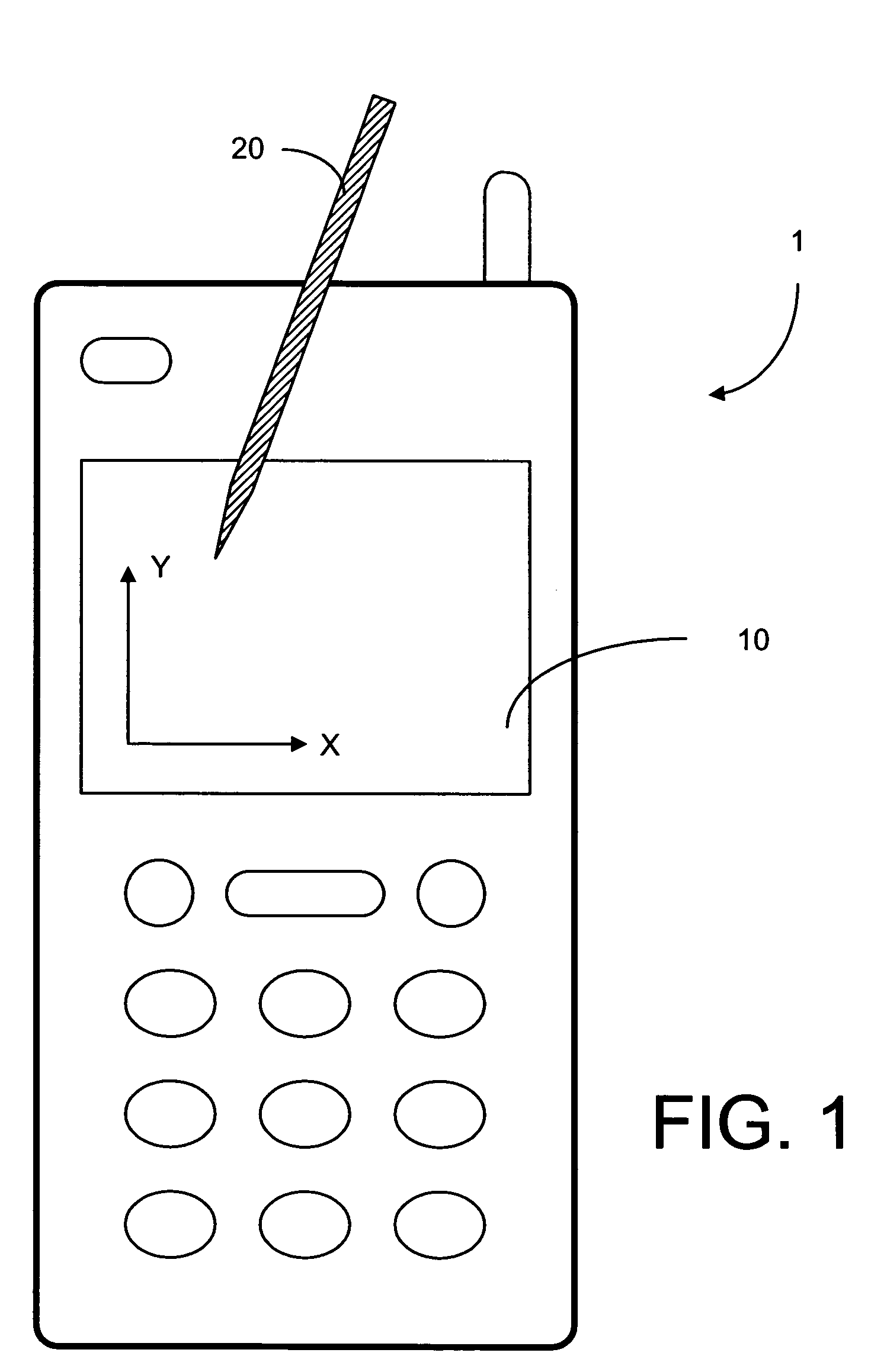 Method and device for detecting touch pad input