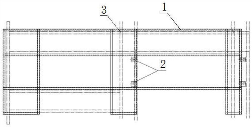 Integral disassembly, assembly and transportation method for lead of disassembled transformer