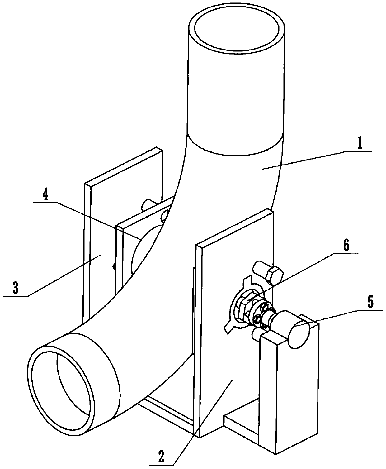 Snake-shaped wellhead viscosity reduction device based on coupling effect