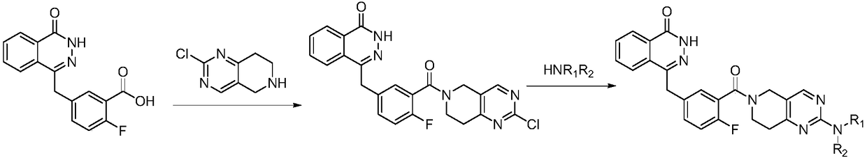 Amino-substituted tetrahydropyridinopyrimidine compound or usable salt thereof, and preparation method and application thereof