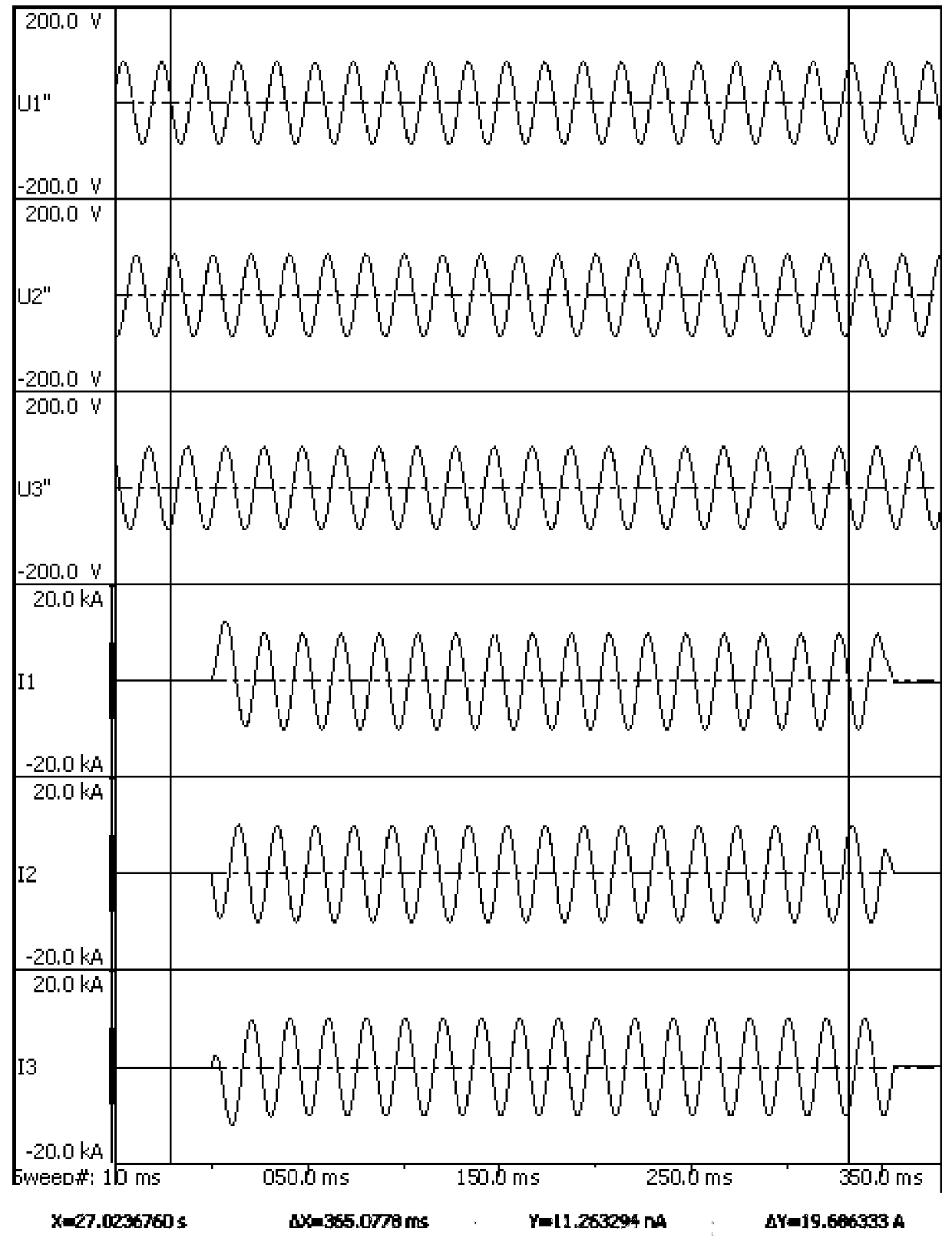 Power system power factor measurement device, method and system