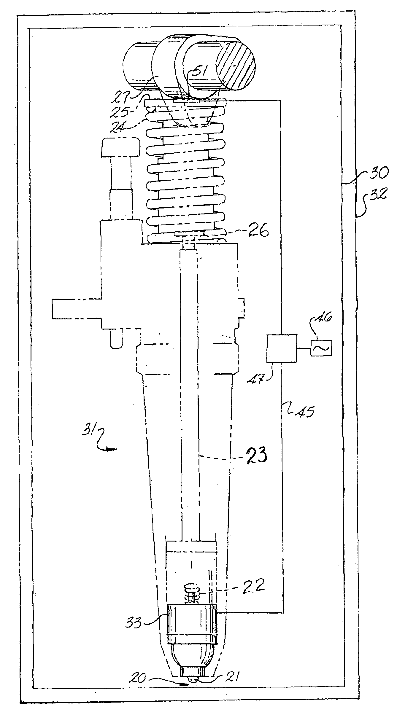 Method of retrofitting an unitized injector for ultrasonically stimulated operation