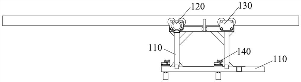 Artificial stone sheet material distributing system and method