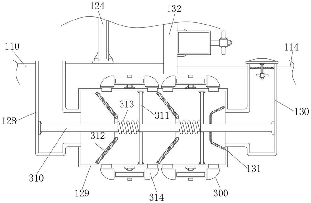 Seed cleaning and processing device with water circulation mechanism for agricultural production