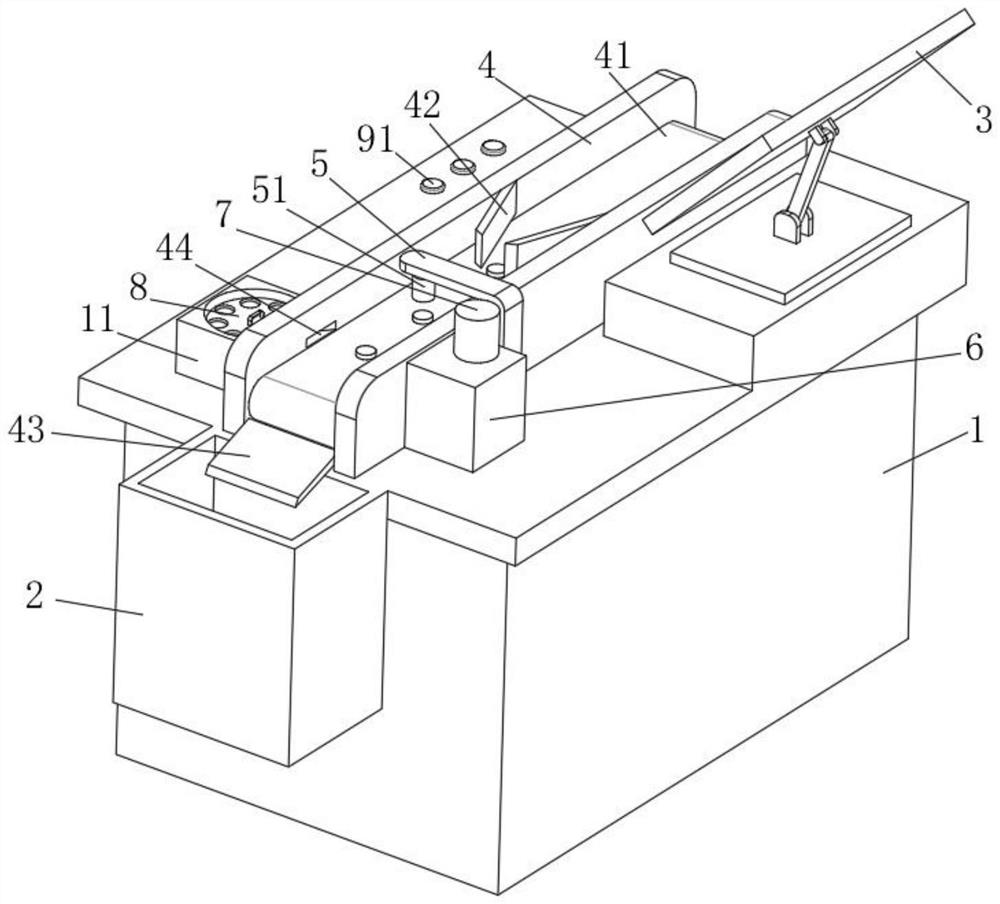 Surface detection device for optical filter product