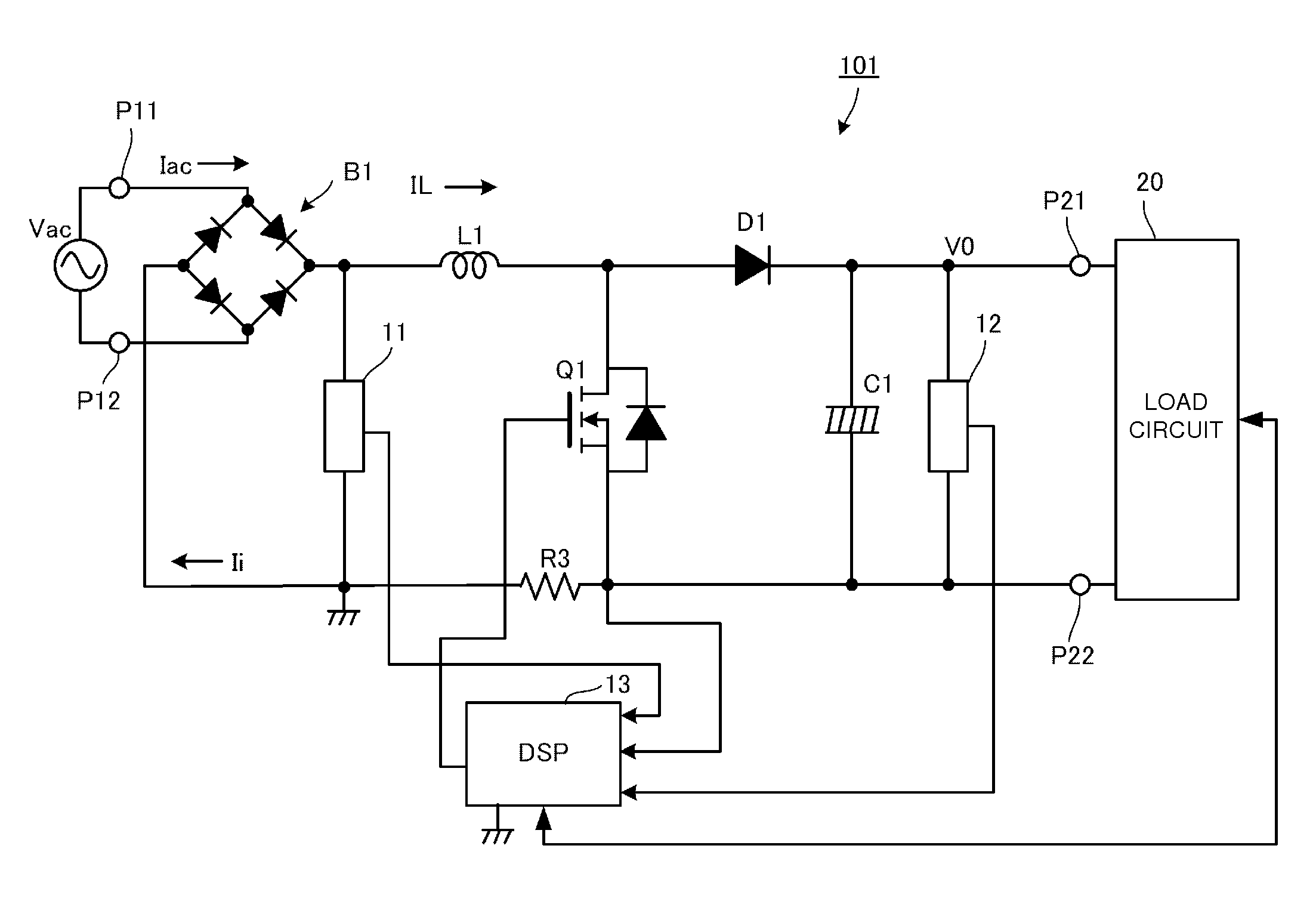 Power factor correction converter