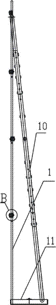 Foldable stringing device