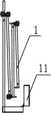 Foldable stringing device