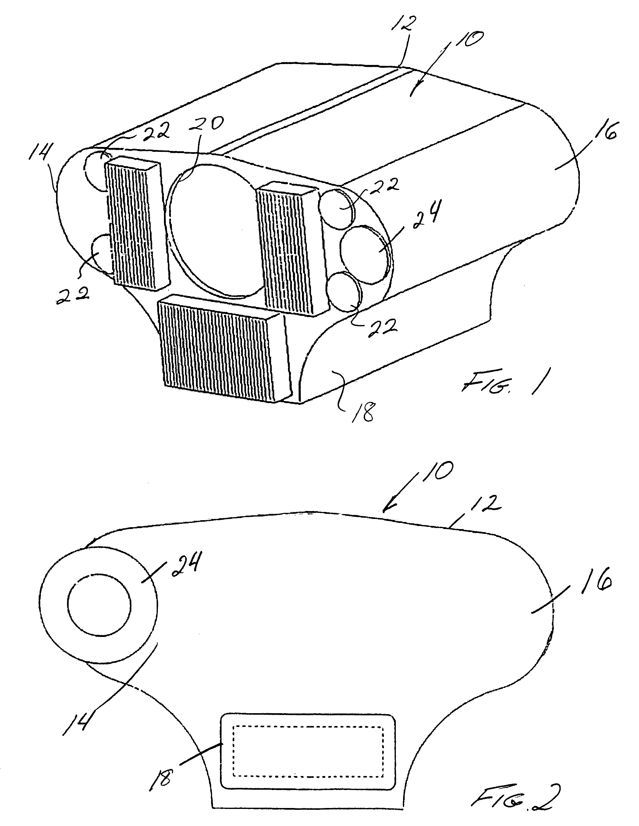 Portable laser transceiver