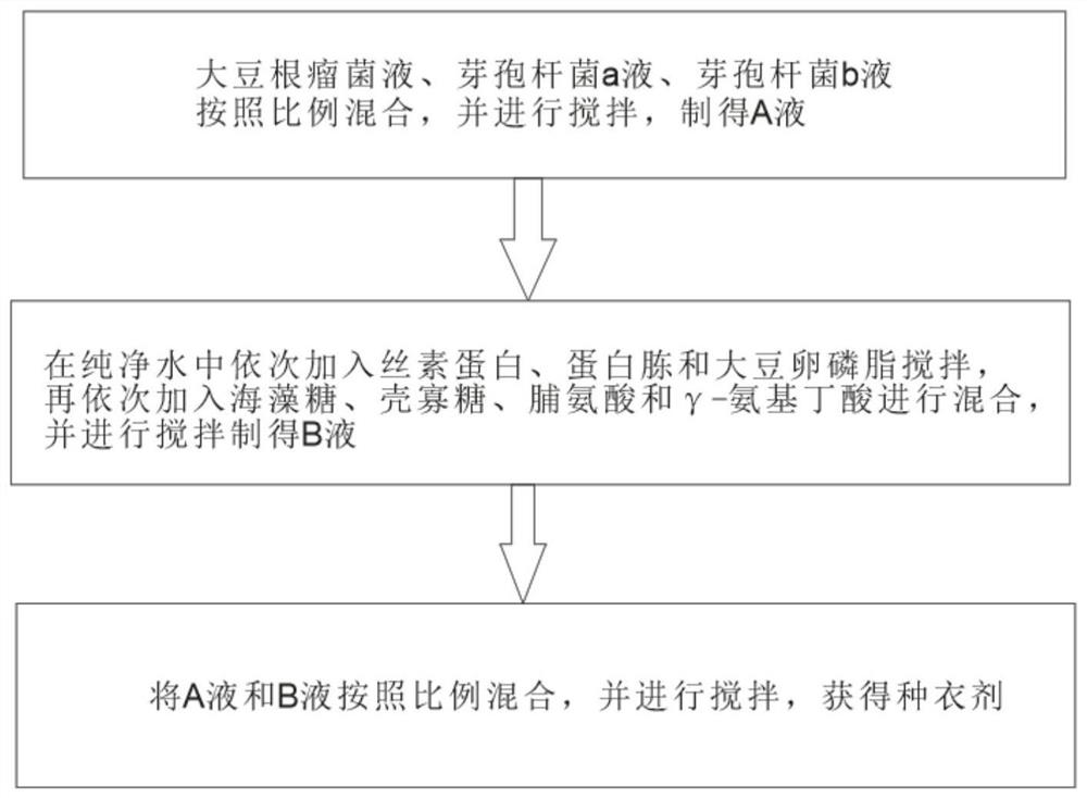 Seed coating agent for promoting germination and seedling formation of leguminous seeds in saline-alkali soil and preparation method of seed coating agent