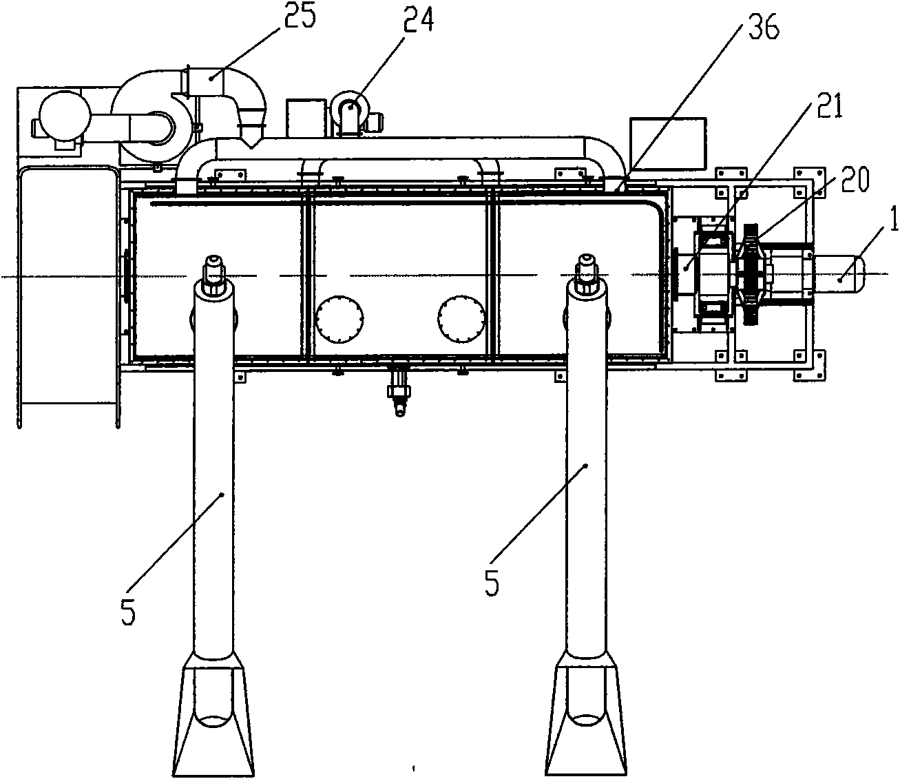 Organic waste biochemical processor