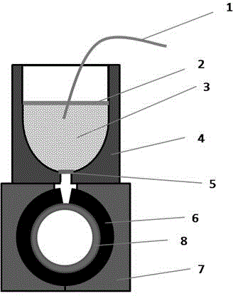 Healant for electric shock pits in aluminum absorbing pipe and repairing method thereof