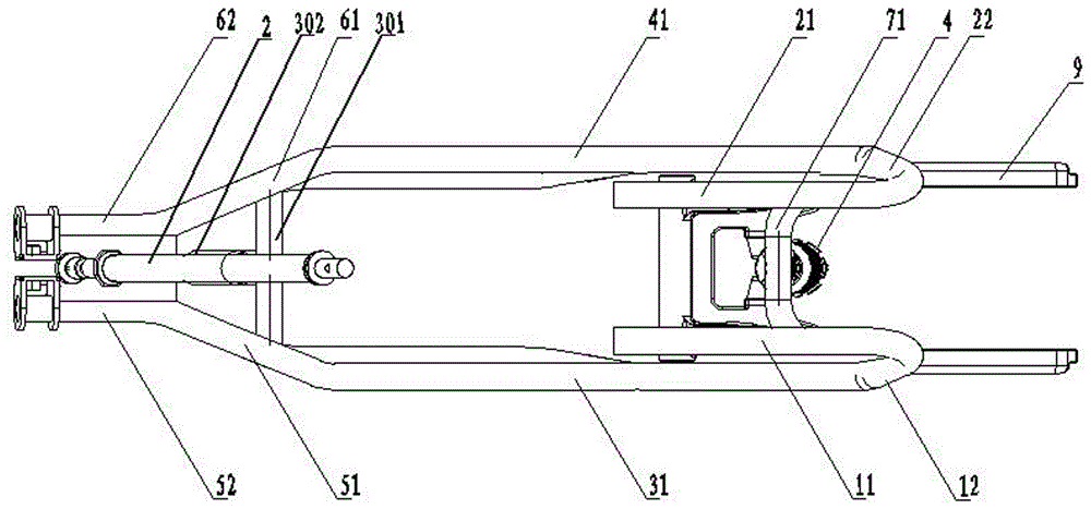 Reversible tricycle