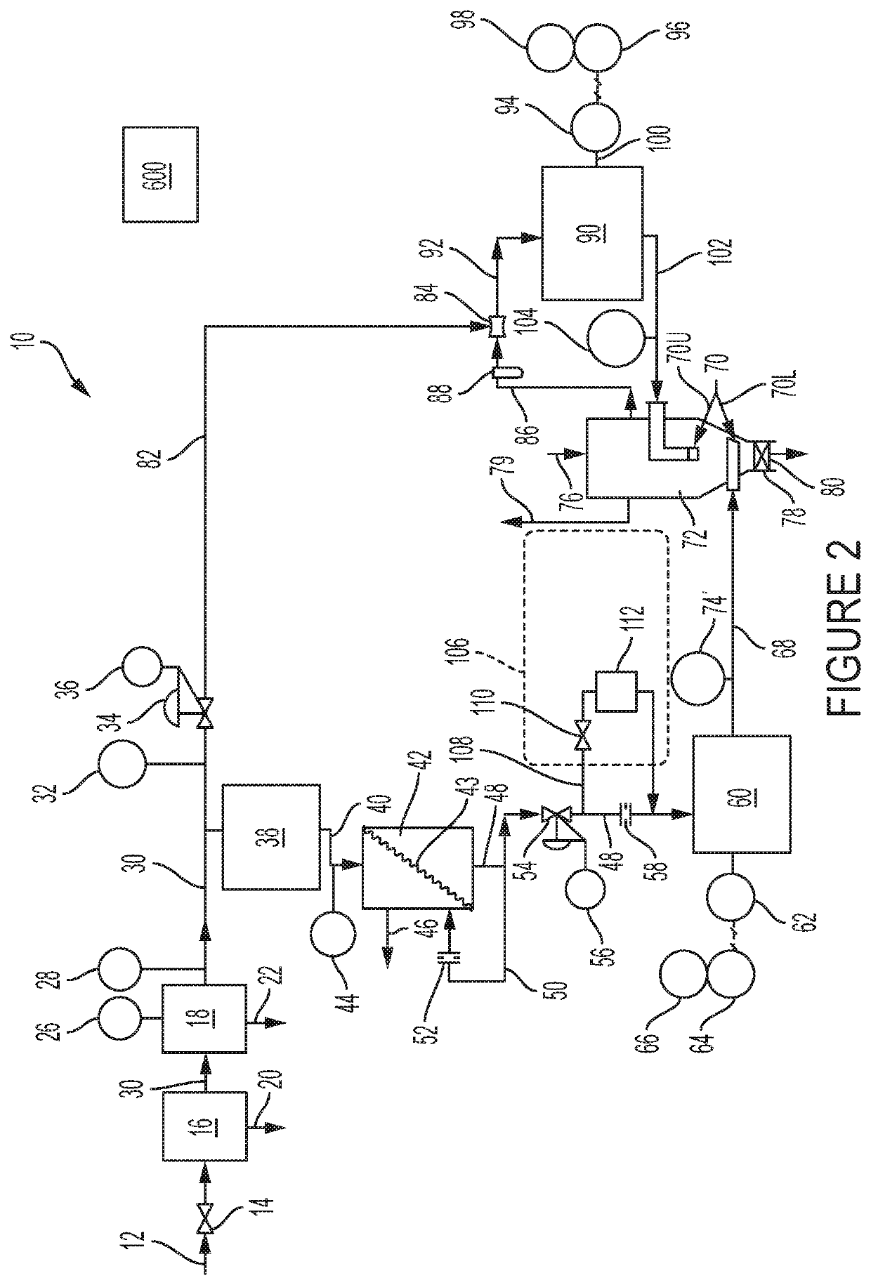 Method and apparatus for polymer drying using inert gas