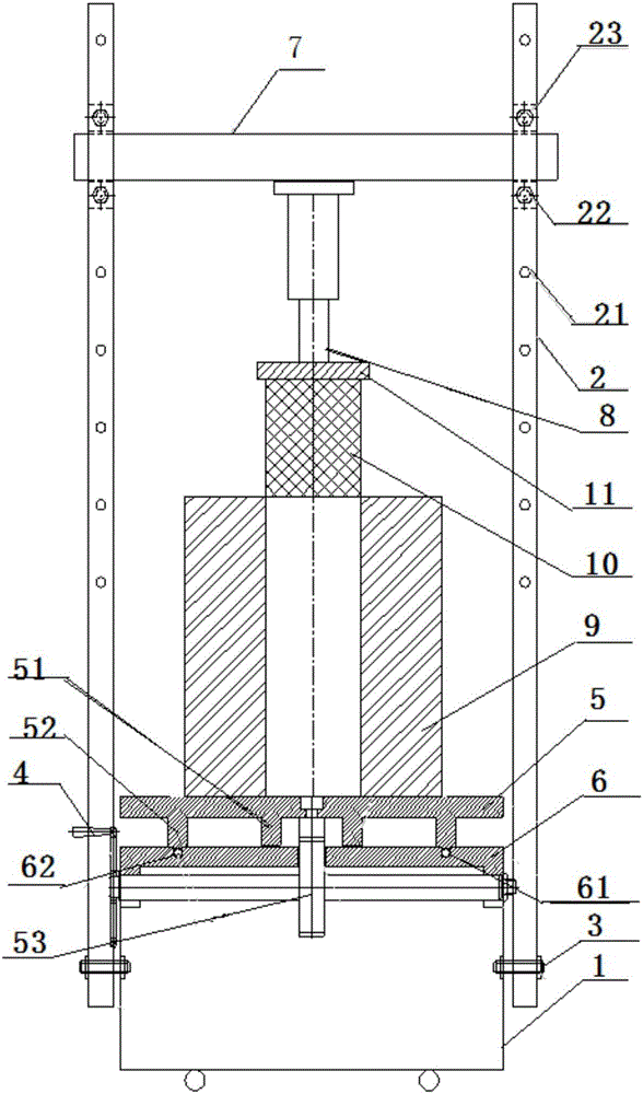 Multifunctional electric hydraulic straightening and mounting press apparatus