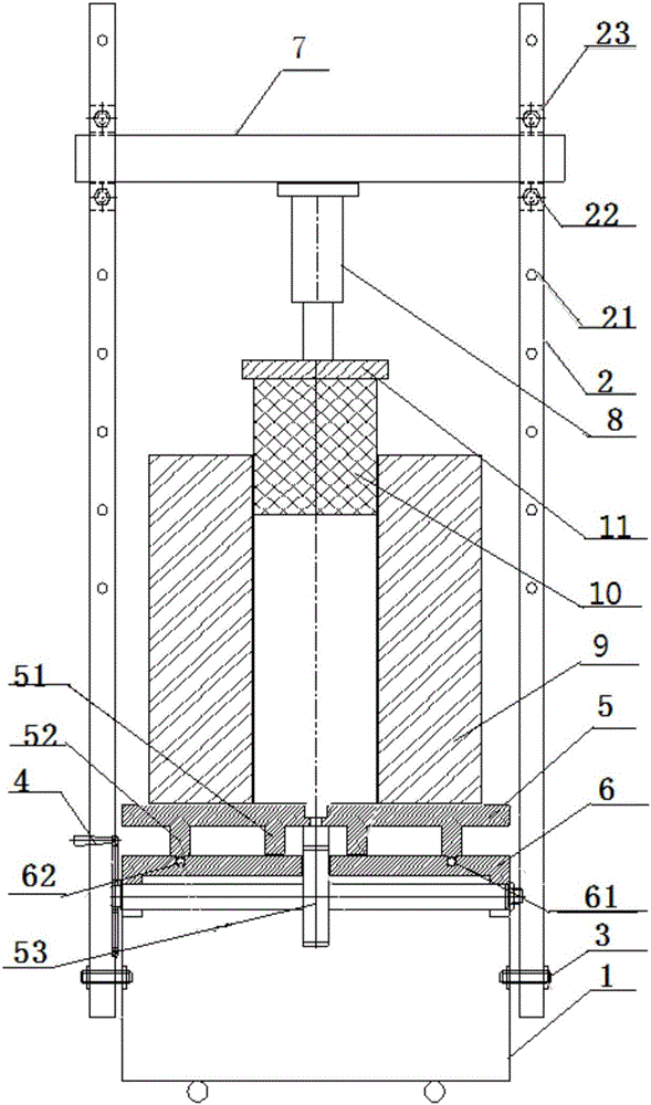 Multifunctional electric hydraulic straightening and mounting press apparatus