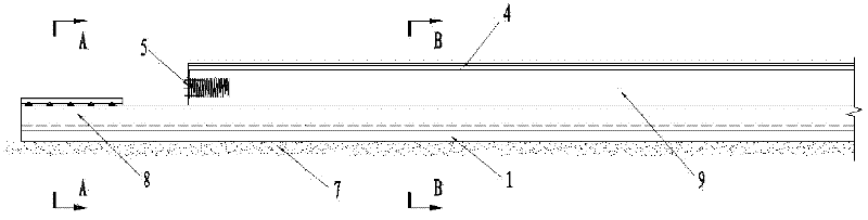 Ballastless track plate prefabricating pedestal