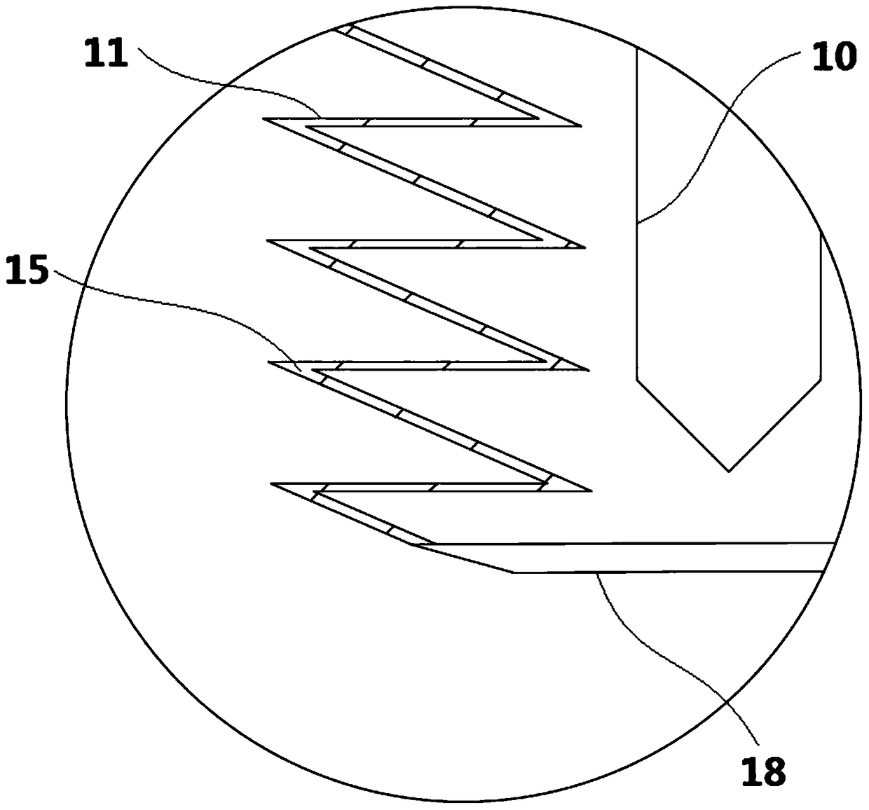 Dust-proof low-noise punching device for building engineering