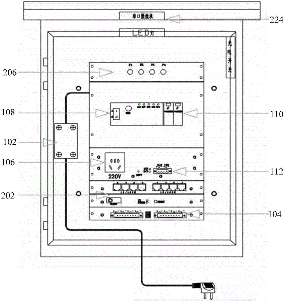 Digital transmission box and fault diagnosing system