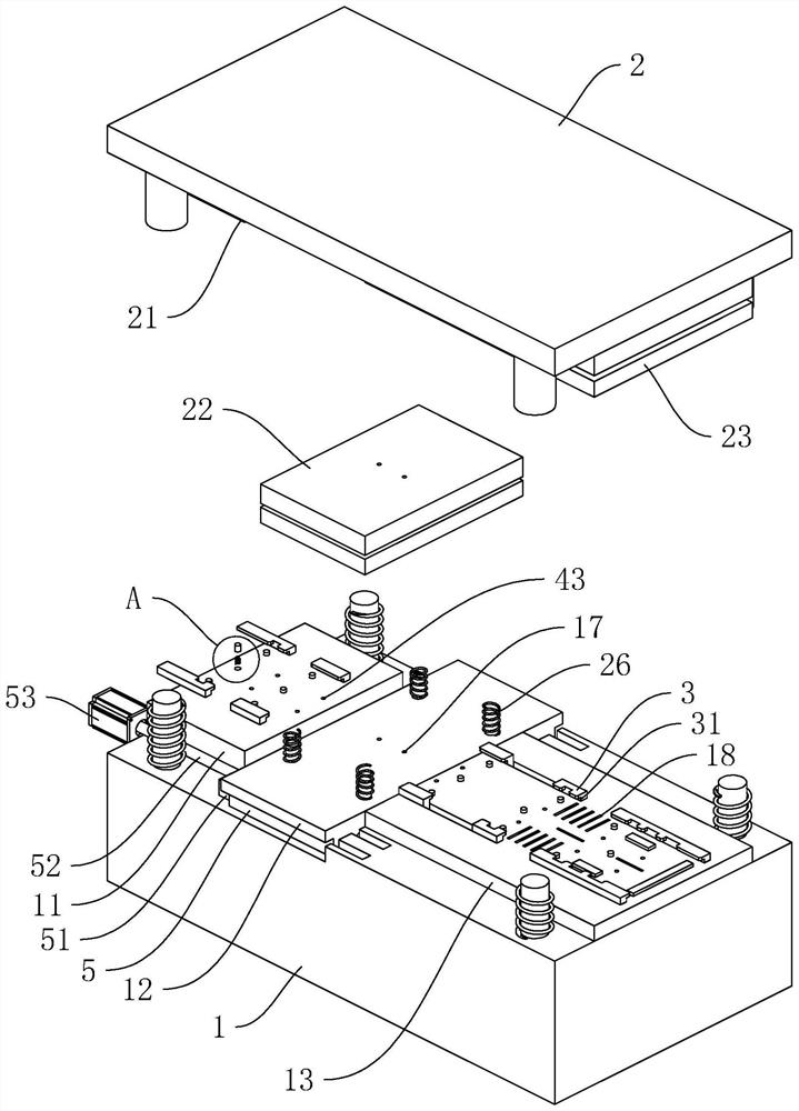 A continuous stamping die for winding stator core