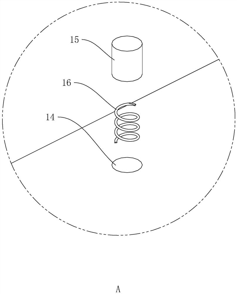 A continuous stamping die for winding stator core