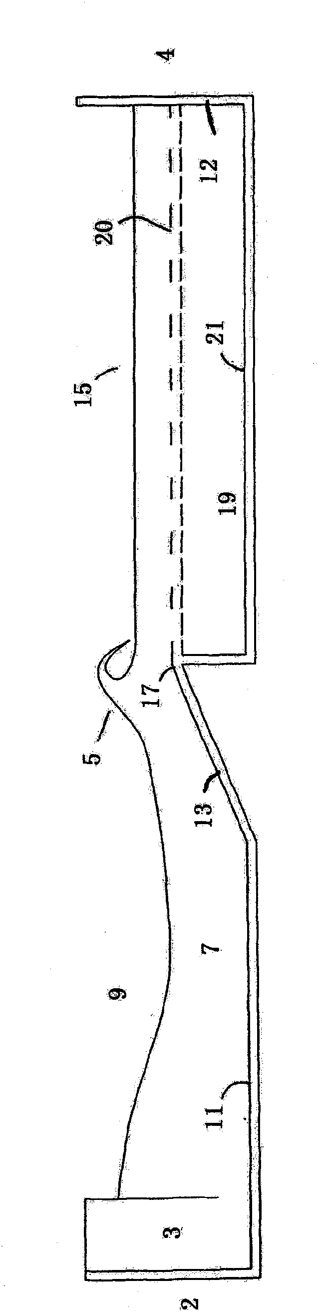 Method and apparatus for dampening waves in a wave pool