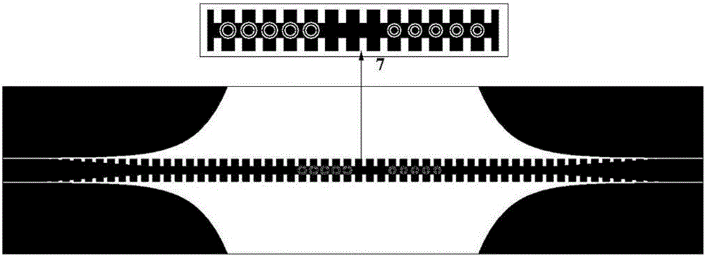 Band elimination filter based on artificial surface plasmon and complementary split-ring resonator