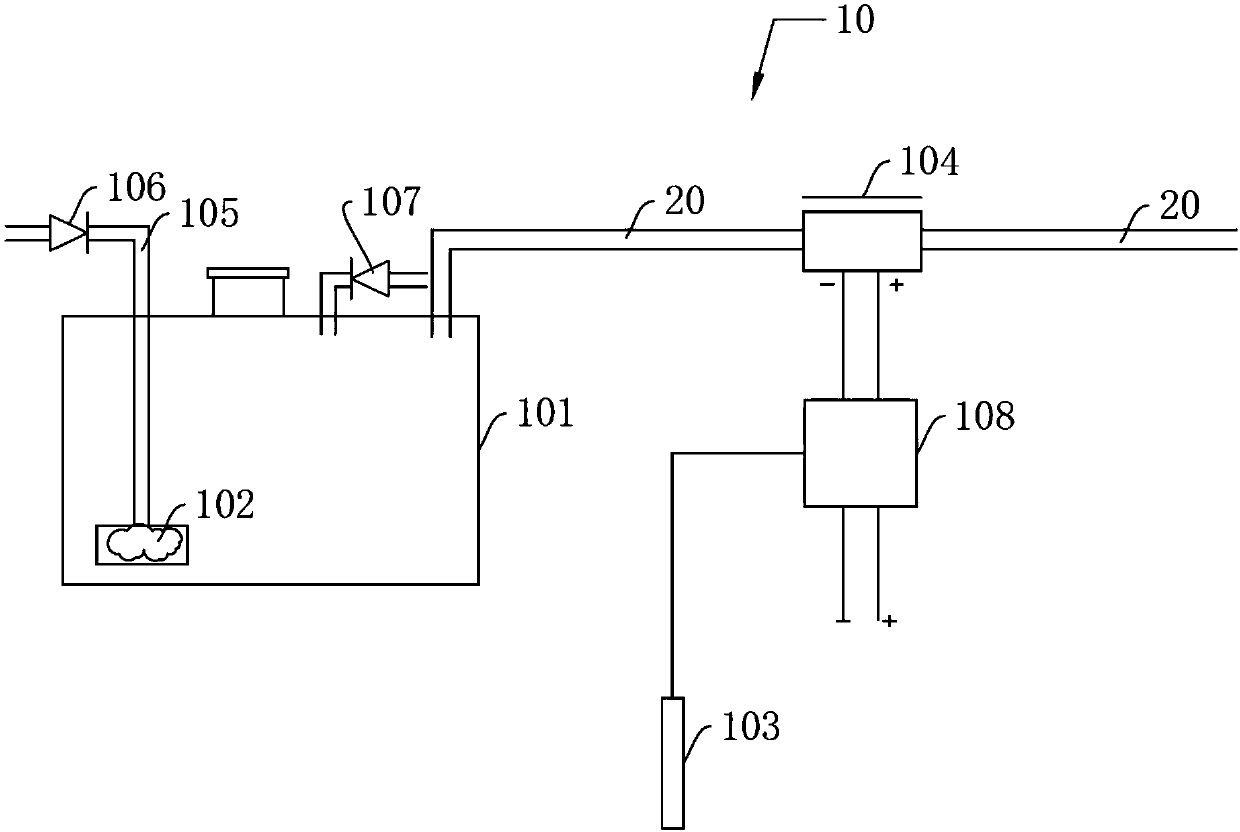 Alcohol-based fuel system and cold-start device thereof