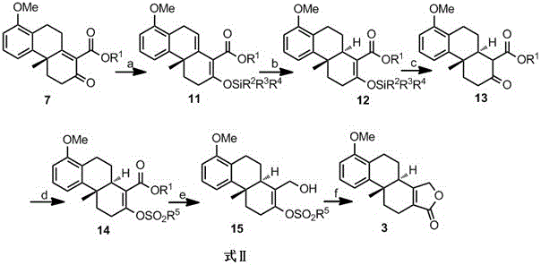 The synthetic method of triptolide intermediate