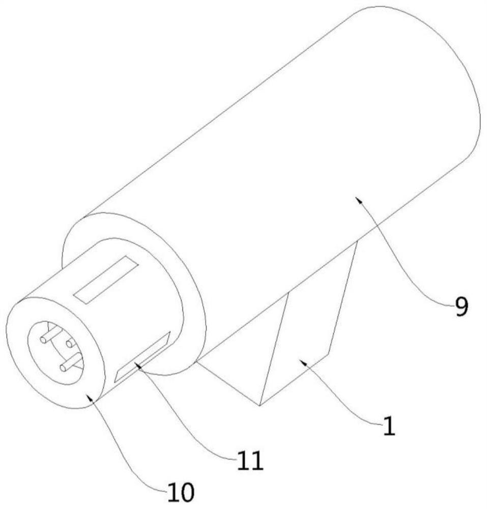 A new energy vehicle charging gun