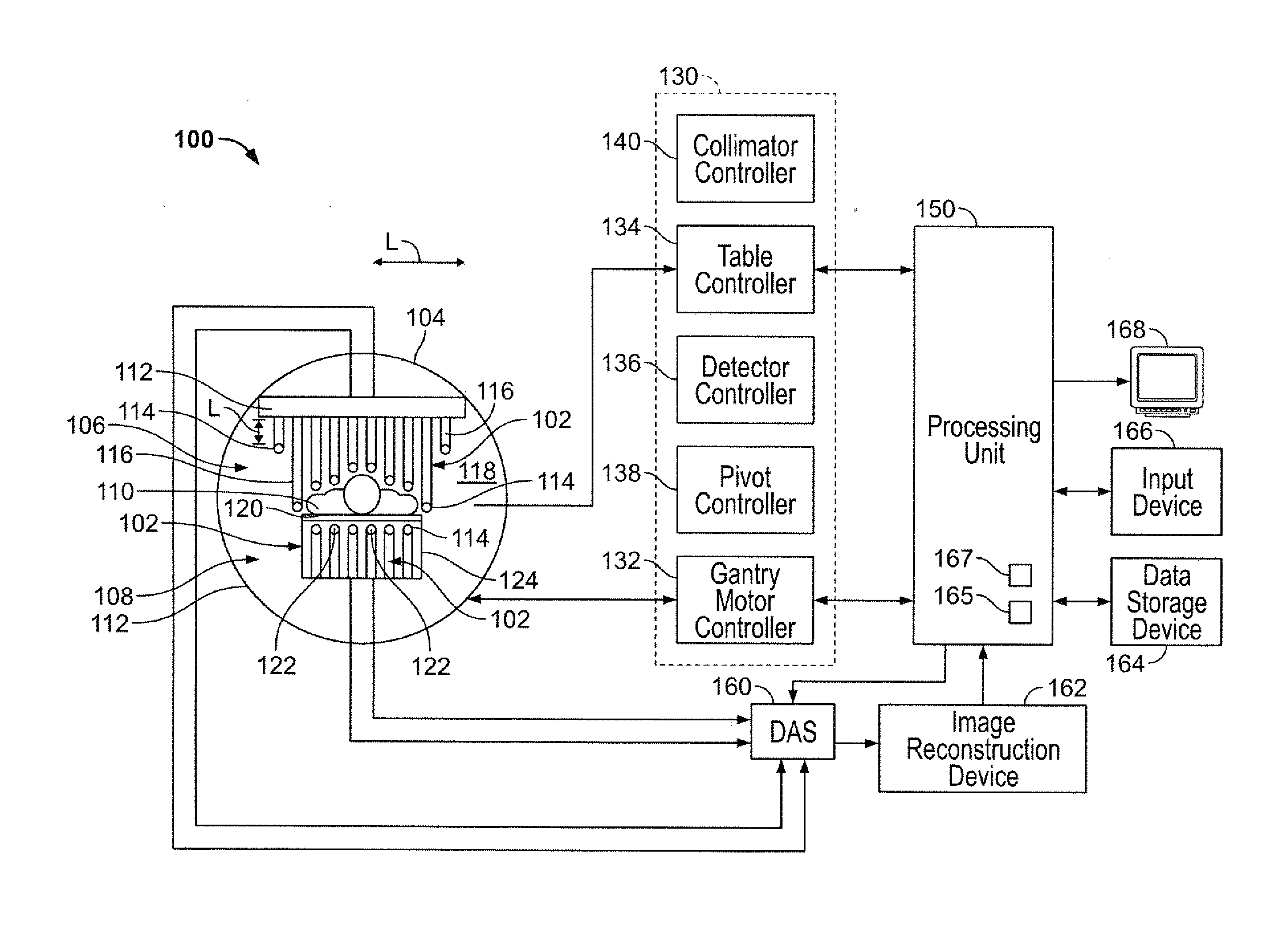 Methods and systems for controlling movement of detectors having multiple detector heads