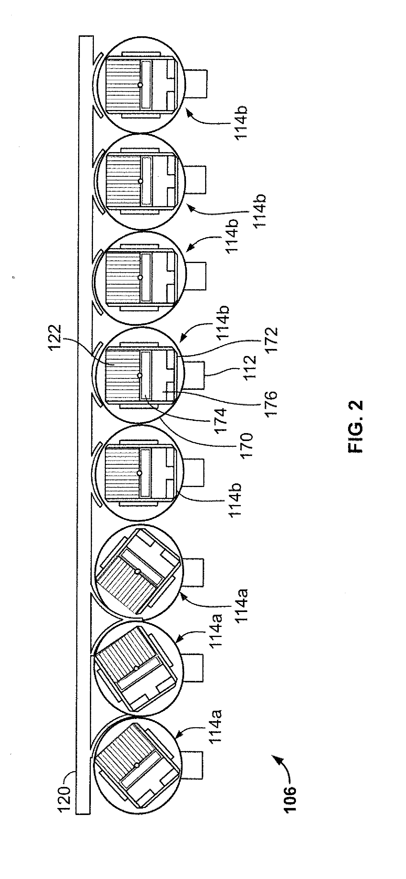 Methods and systems for controlling movement of detectors having multiple detector heads