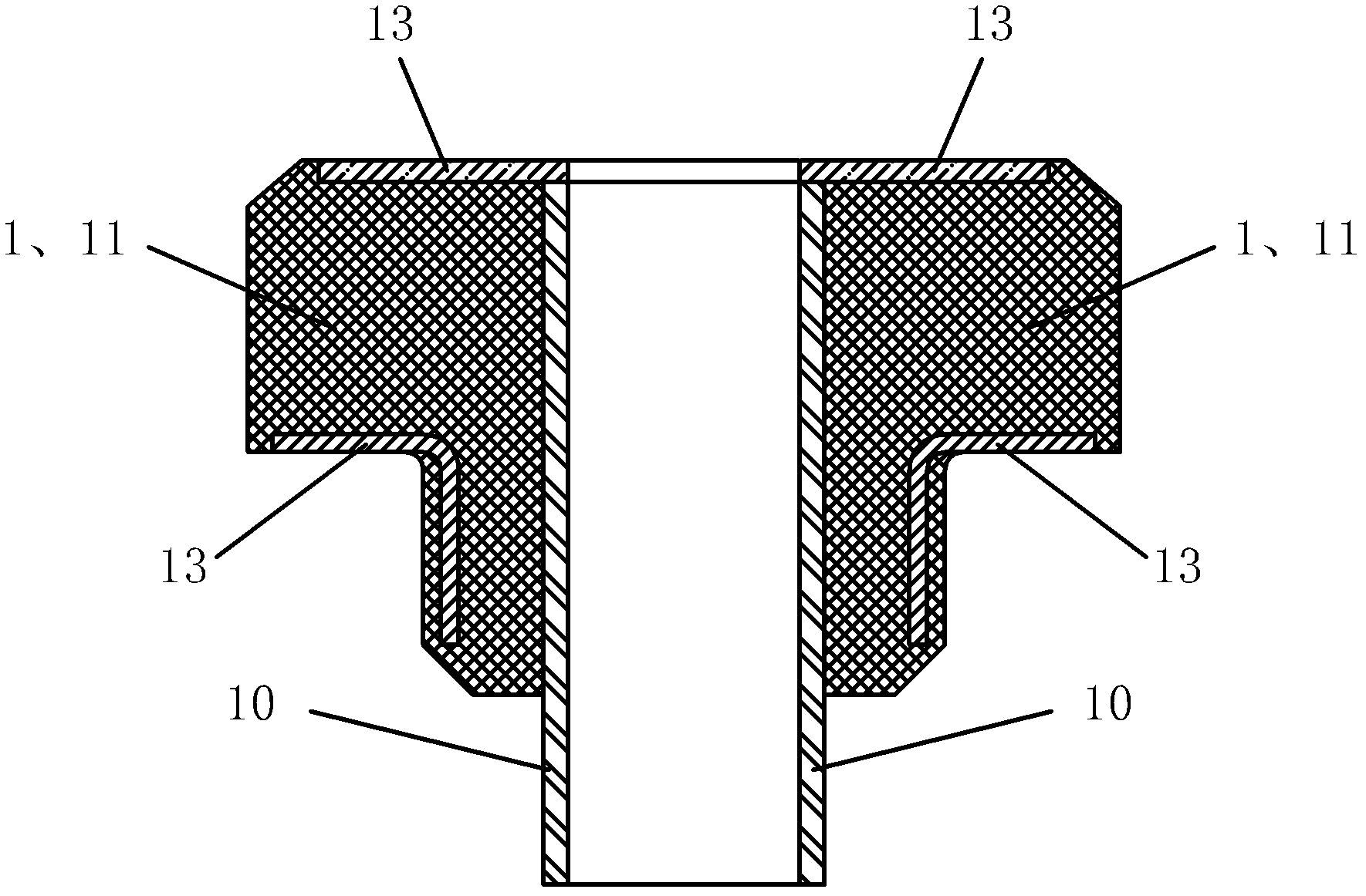 High-energy consumption viscoelastic vibration isolating damper for engine