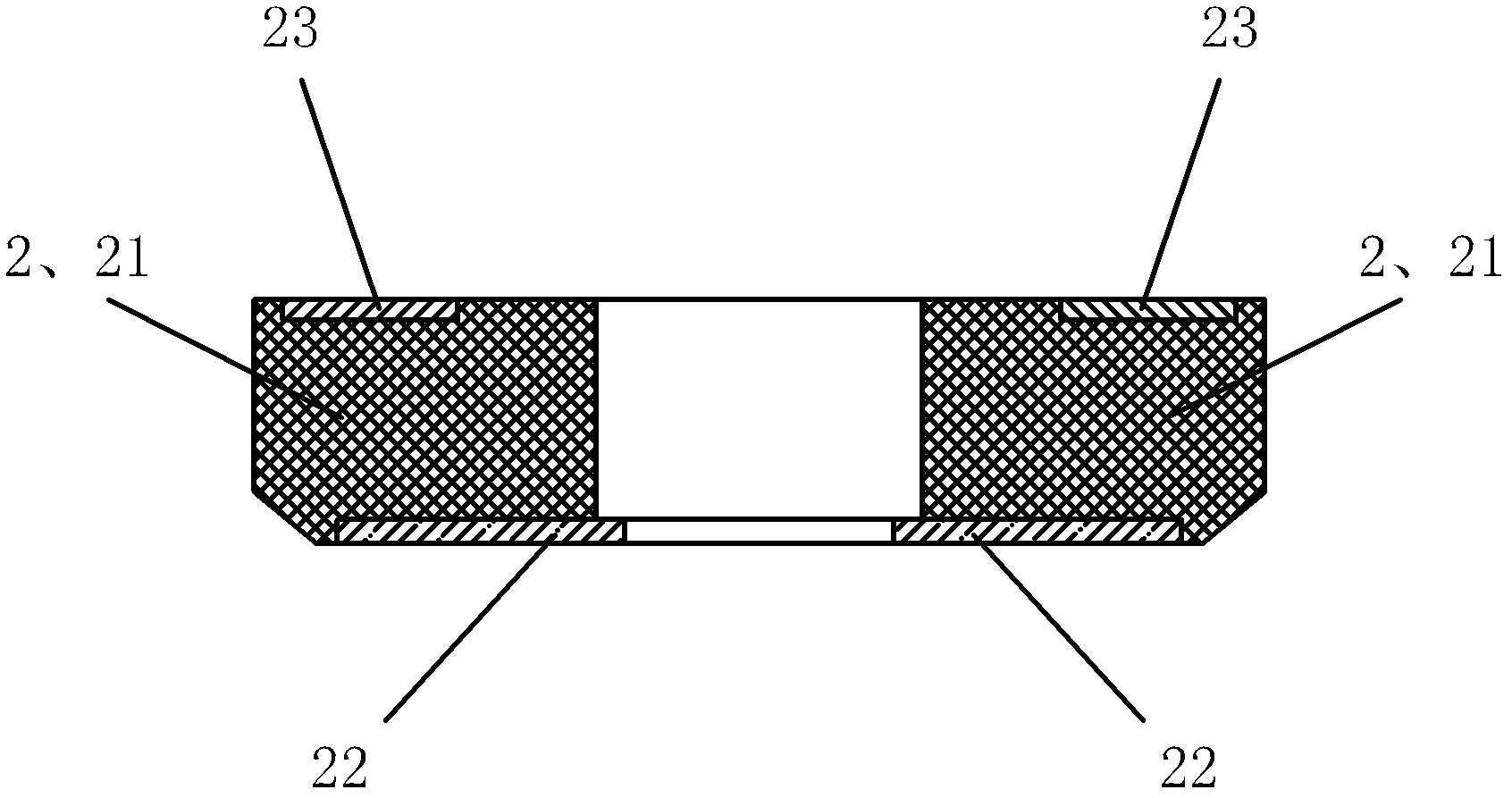 High-energy consumption viscoelastic vibration isolating damper for engine